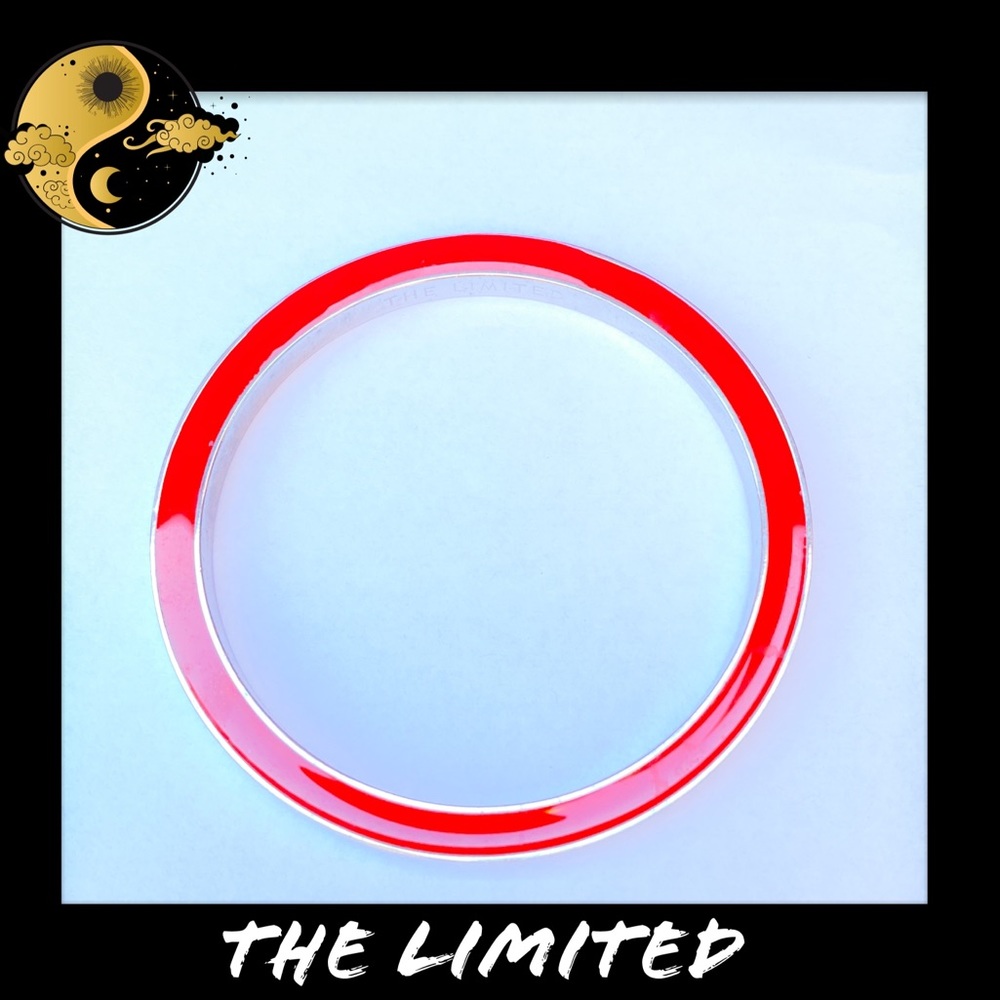 🔴 The Limited Red Enamel Bangle Bracelet